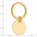 Sterling Silver Gold-plated Key Chain - QQ-FFDDC204-7992
