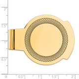 Sterling Silver Gold-plated Money Clip - QQ-EB0B2709-4205