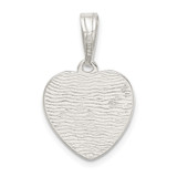 Sterling Silver Heart Pendant - QC-E49CFB70-1314