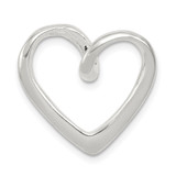 Sterling Silver Heart Pendant - QP-EC8186D7-9887