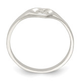 Sterling Silver Heart Ring - QR-0D674080-3644