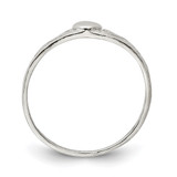 Sterling Silver Heart Ring - QR-DBD64AC8-2577