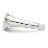 Sterling Silver Heart Signet Ring - QR-36F4144D-3521