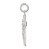 Sterling Silver INRI Crucifix Pendant - QC-530B40F0-8887