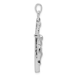 Sterling Silver INRI Crucifix Pendant - QC-C667B67A-4109
