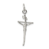 Sterling Silver INRI Crucifix Pendant - QC-E587A75F-6593
