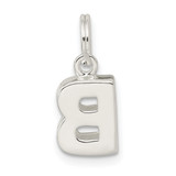 Sterling Silver Letter B Initial Charm - QC-5F96FB08-2322