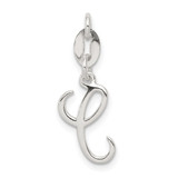 Sterling Silver Letter C Initial Charm - QC-BAA1C64A-4703