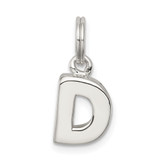 Sterling Silver Letter D Initial Charm - QC-169C85D8-9836