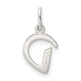 Sterling Silver Letter D Initial Charm - QC-97E8863F-2538
