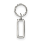 Sterling Silver Letter I Initial Charm - QC-FFCC21D7-7105
