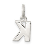 Sterling Silver Letter K Initial Charm - QC-22D47F08-4985