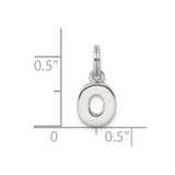 Sterling Silver Letter O Initial Charm - QC-1319BB9C-2829
