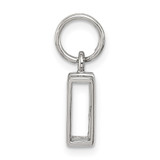 Sterling Silver Letter W Initial Charm - QC-2123B1BA-5855