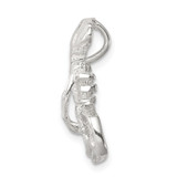 Sterling Silver Lobster Chain Slide Charm