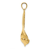14K 3-D Polished Sailboat Charm - K7-DF3B532E-9552