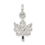 Sterling Silver Maple Leaf Charm