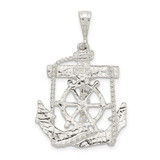 Sterling Silver Mariner Cross Pendant - QC-5101AED9-4234