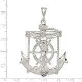 Sterling Silver Mariner Cross Pendant - QC-8B286AEE-2470