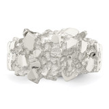Sterling Silver Men's Nugget Ring - QR-C03CC3DD-6713