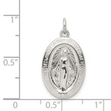 Sterling Silver Miraculous Medal - QC-71BD63E7-9448