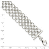 Sterling Silver Multi-Link Bracelet - QG-380360D6-8335