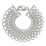 Sterling Silver Multi-Link Bracelet - QG-C769AC7A-8795