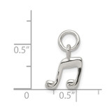 Sterling Silver Music Note Charm - QC-DDF7DF3D-9831