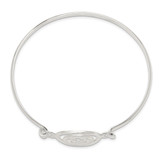 Sterling Silver Mutli-circle Bangle Bracelet
