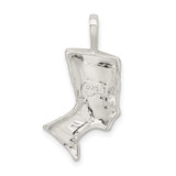 Sterling Silver Nefertiti Charm