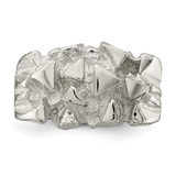 Sterling Silver Nugget Ring - QR-395B7EC0-1481