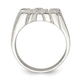Sterling Silver Nugget Ring - QR-677CEA42-9154