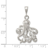 Sterling Silver Octopus Charm - QC-26F4FAC6-3270