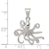 Sterling Silver Octopus Charm - QC-E5E44B8C-9916