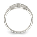 Sterling Silver Peace Sign Ring - QR-31EEC4B4-3251