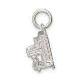 Sterling Silver Piano Charm - QC-82233AD6-9978