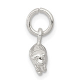 Sterling Silver Pig Charm - QC-DC43497D-2798
