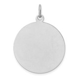 Sterling Silver Platinum-plated Enamel St. Christopher Medal - QC-F8BABE27-2995