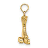 14k 3-D Roller Skate Charm - C3-BA10225E-2077