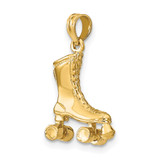 14k 3-D Roller Skate Charm - C3-BA10225E-2077