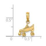 14K 3-D Roller Skate Charm - D4-EFAA1BFF-5127