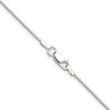 Sterling Silver Polished .90mm Octagonal Snake Chain - QO-BEFB079F-5720