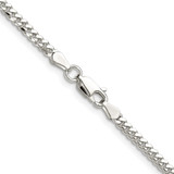 Sterling Silver Polished 2.9mm Domed Curb Chain - QD-50432E51-6989