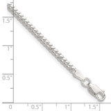 Sterling Silver Polished 2.9mm Domed Curb Chain - QD-6AE549AB-4551