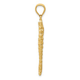 14k 3D Seahorse Pendant - K2-6298A41C-5196