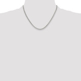 Sterling Silver Polished 3.0mm Double Diamond-cut Curb Chain - QD-72D66D13-6077