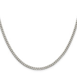 Sterling Silver Polished 3.15mm Curb Chain - QF-7B1DE51B-2009
