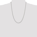 Sterling Silver Polished 3.15mm Paperclip Chain - QP-0D5A3B76-4013