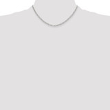 Sterling Silver Polished 3.15mm Paperclip Chain - QP-40FA250A-6724