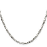 Sterling Silver Polished 3.4mm Domed Curb Chain - QD-D78D6700-2961